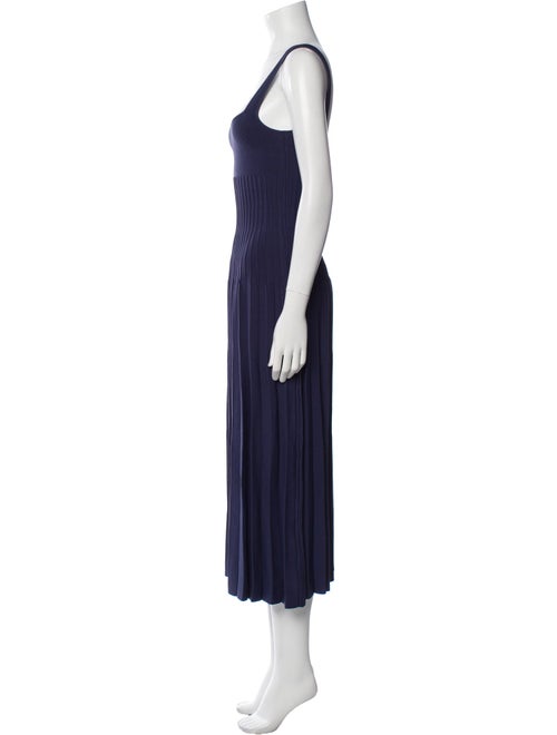 Staud Square Neckline Long Dress