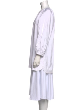 Staud Crew Neck Long Sleeve Tunic