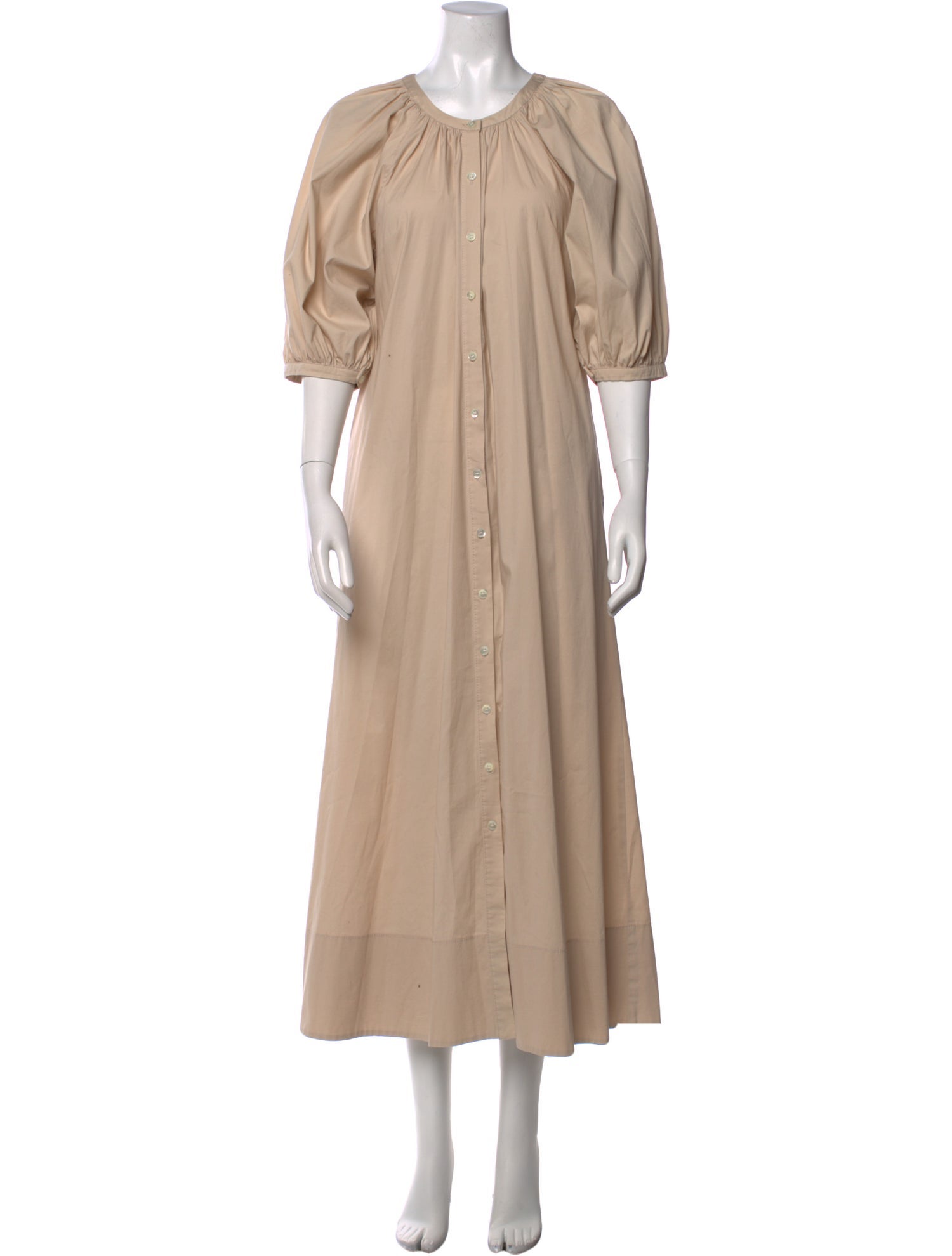 Staud Crew Neck Long Dress