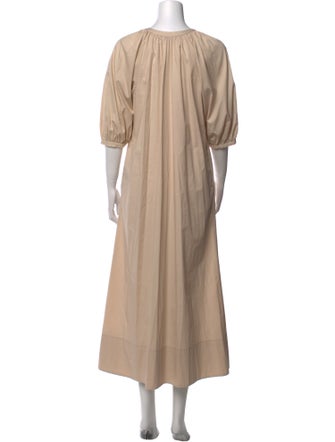 Staud Crew Neck Long Dress