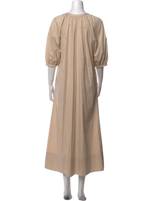 Staud Crew Neck Long Dress