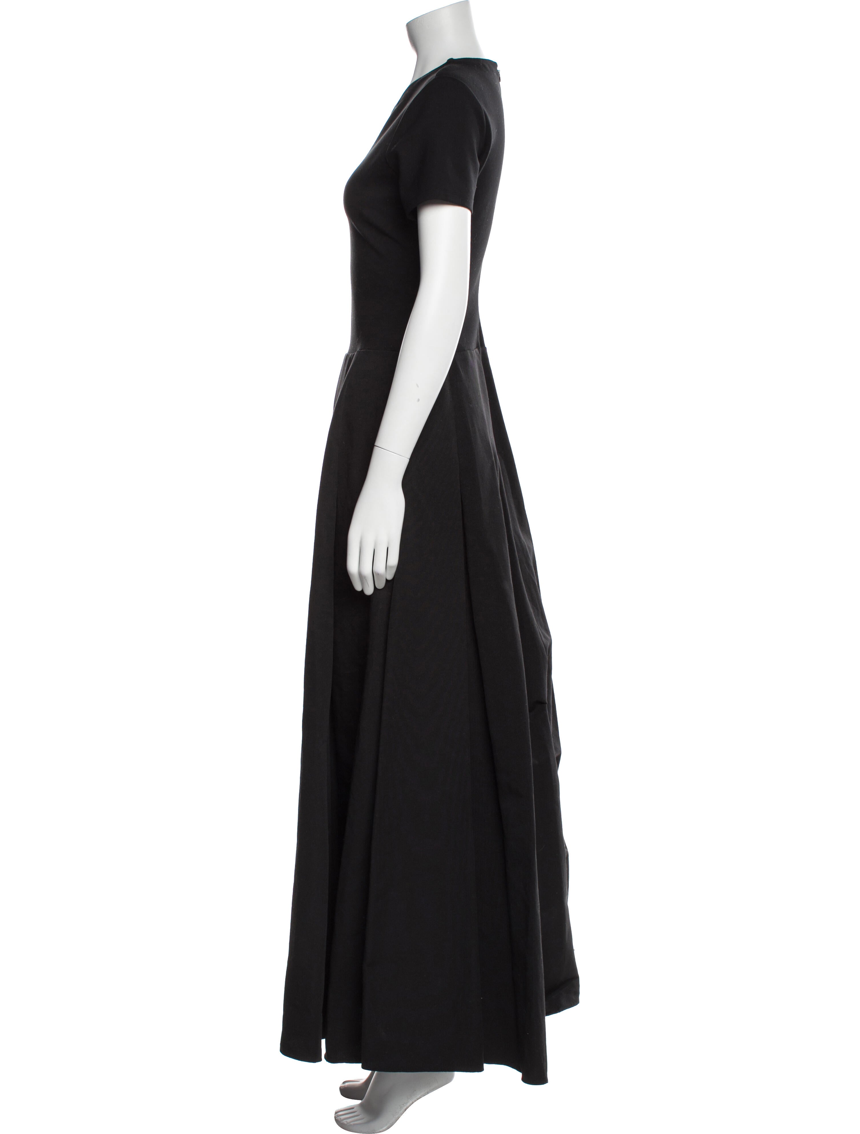 Staud Crew Neck Long Dress