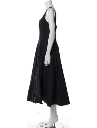 Staud Square Neckline Long Dress
