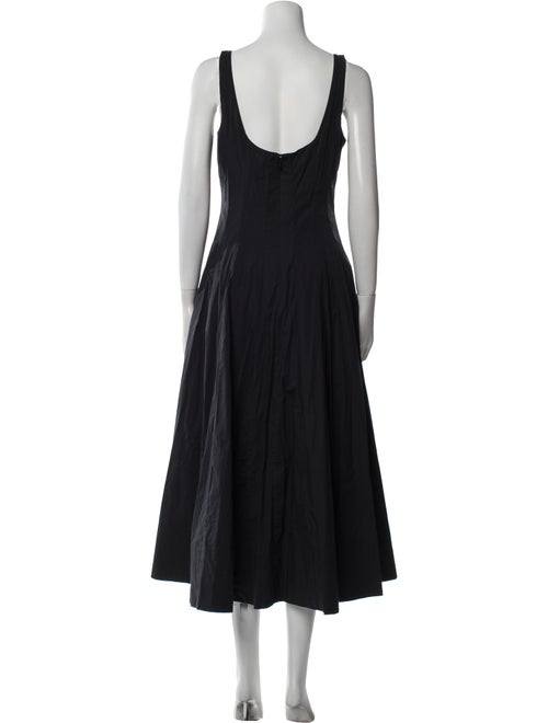 Staud Square Neckline Long Dress