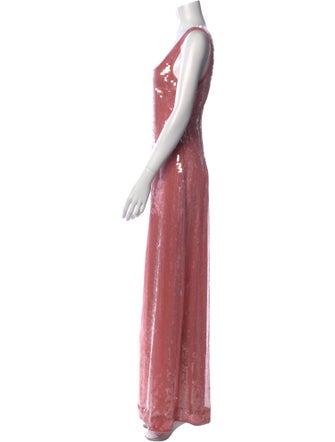 Staud Square Neckline Long Dress