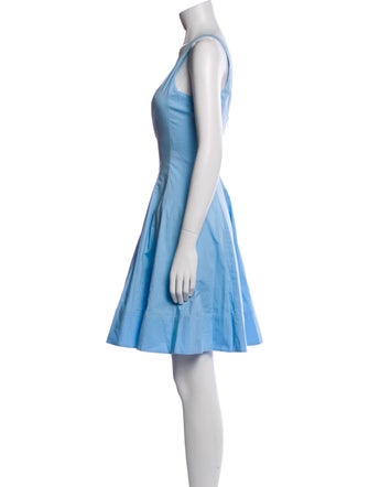 Staud Square Neckline Mini Dress