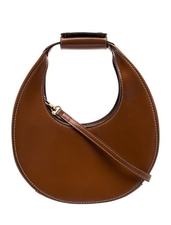 Staud Leather Top Handle Bag