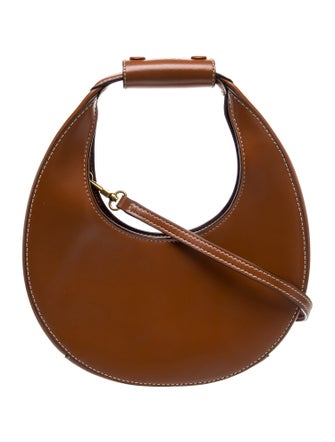 Staud Leather Top Handle Bag
