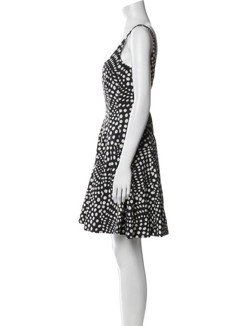Staud Polka Dot Print Mini Dress