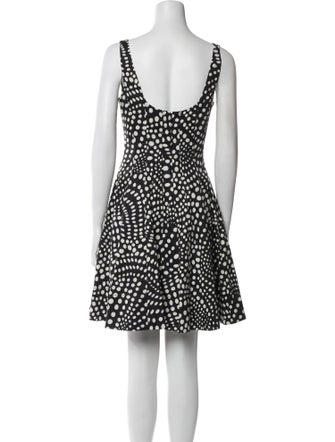 Staud Polka Dot Print Mini Dress