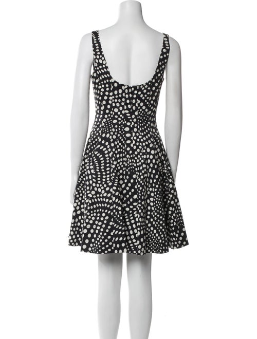 Staud Polka Dot Print Mini Dress