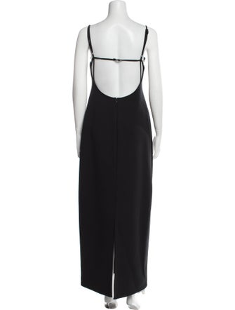 Staud Square Neckline Long Dress