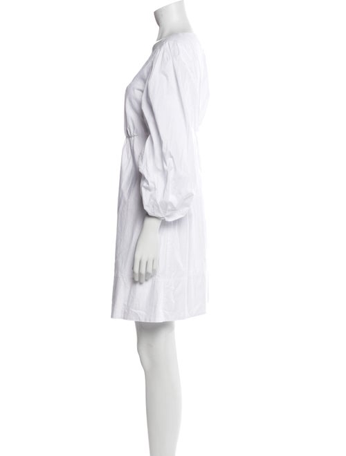 Staud Square Neckline Mini Dress