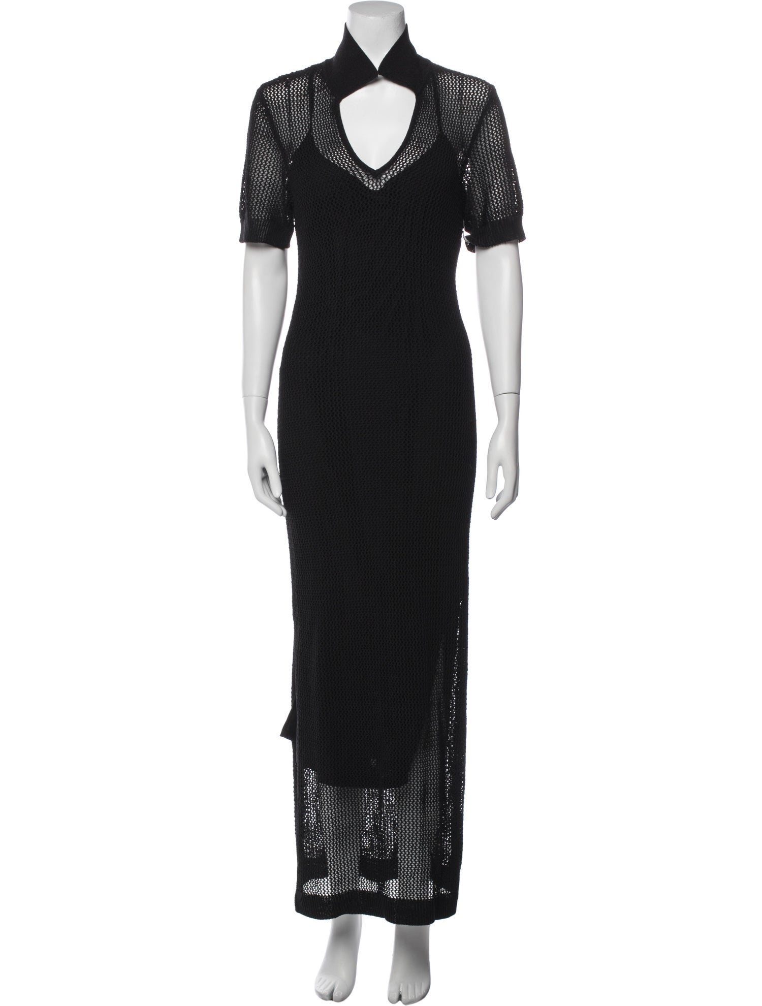 Staud Oceane Dress Crochet Trim Dress Set