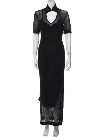 Staud Oceane Dress Crochet Trim Dress Set