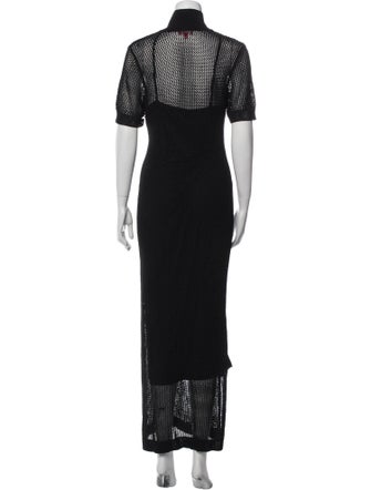 Staud Oceane Dress Crochet Trim Dress Set