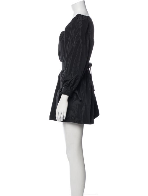 Staud Square Neckline Mini Dress