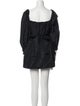Staud Square Neckline Mini Dress