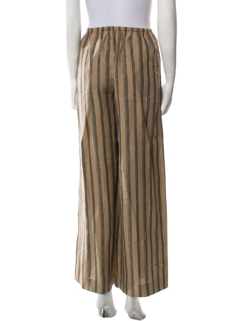 Staud Linen Wide Leg Pants