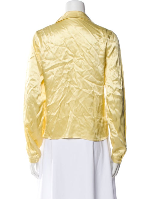 Staud Long Sleeve Button-Up Top