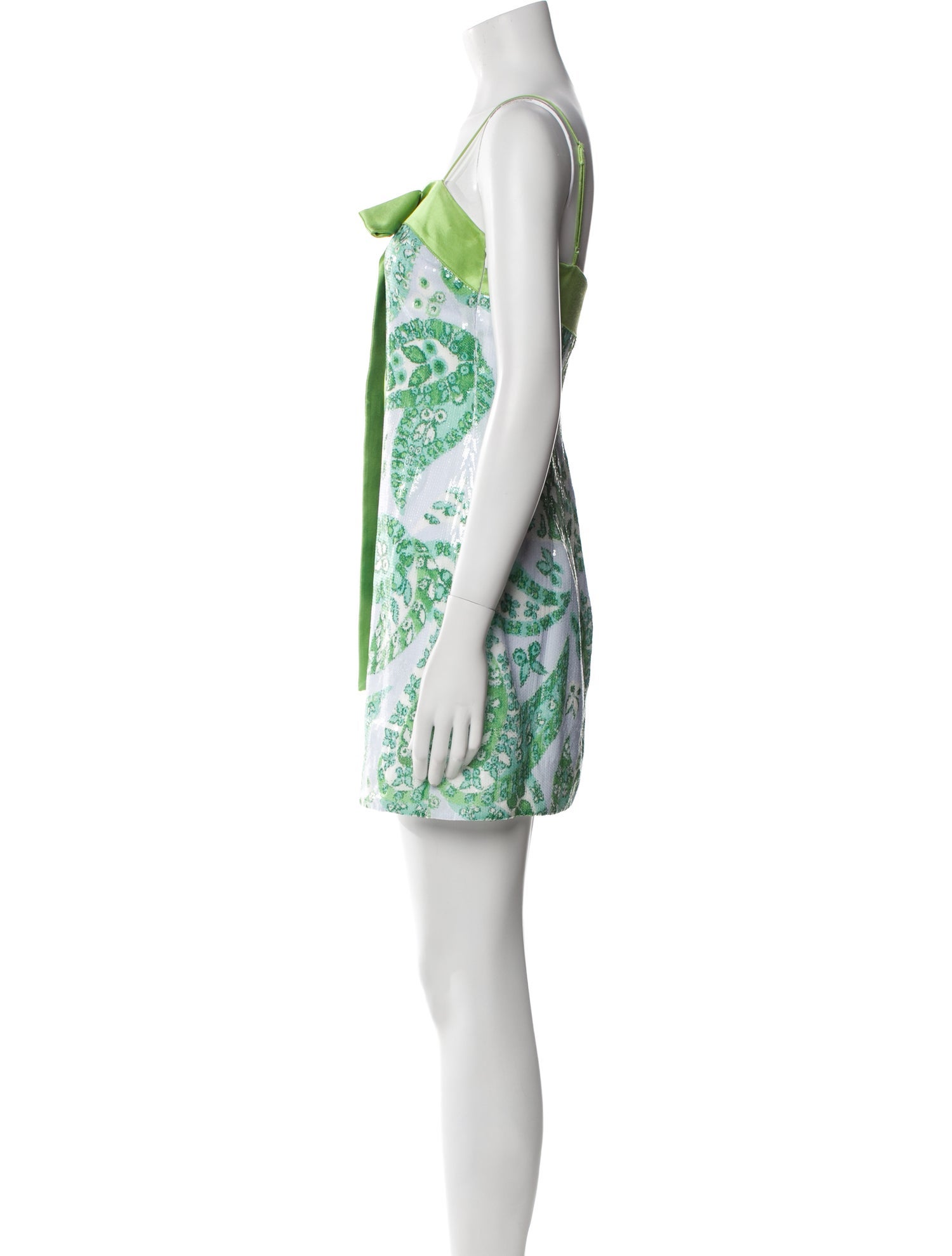 Staud Printed Mini Dress