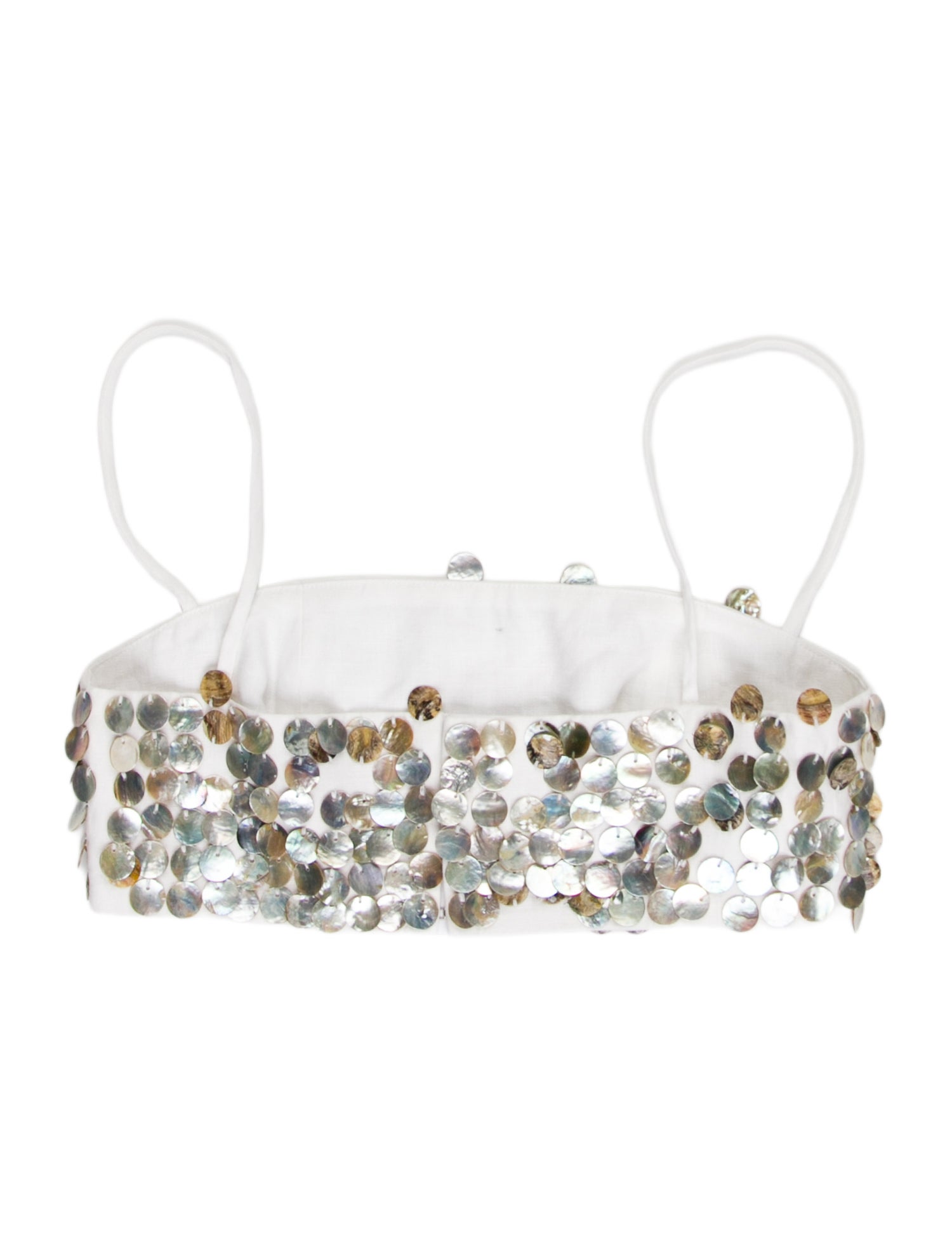 Staud Linen Strapless Crop Top w/ Tags