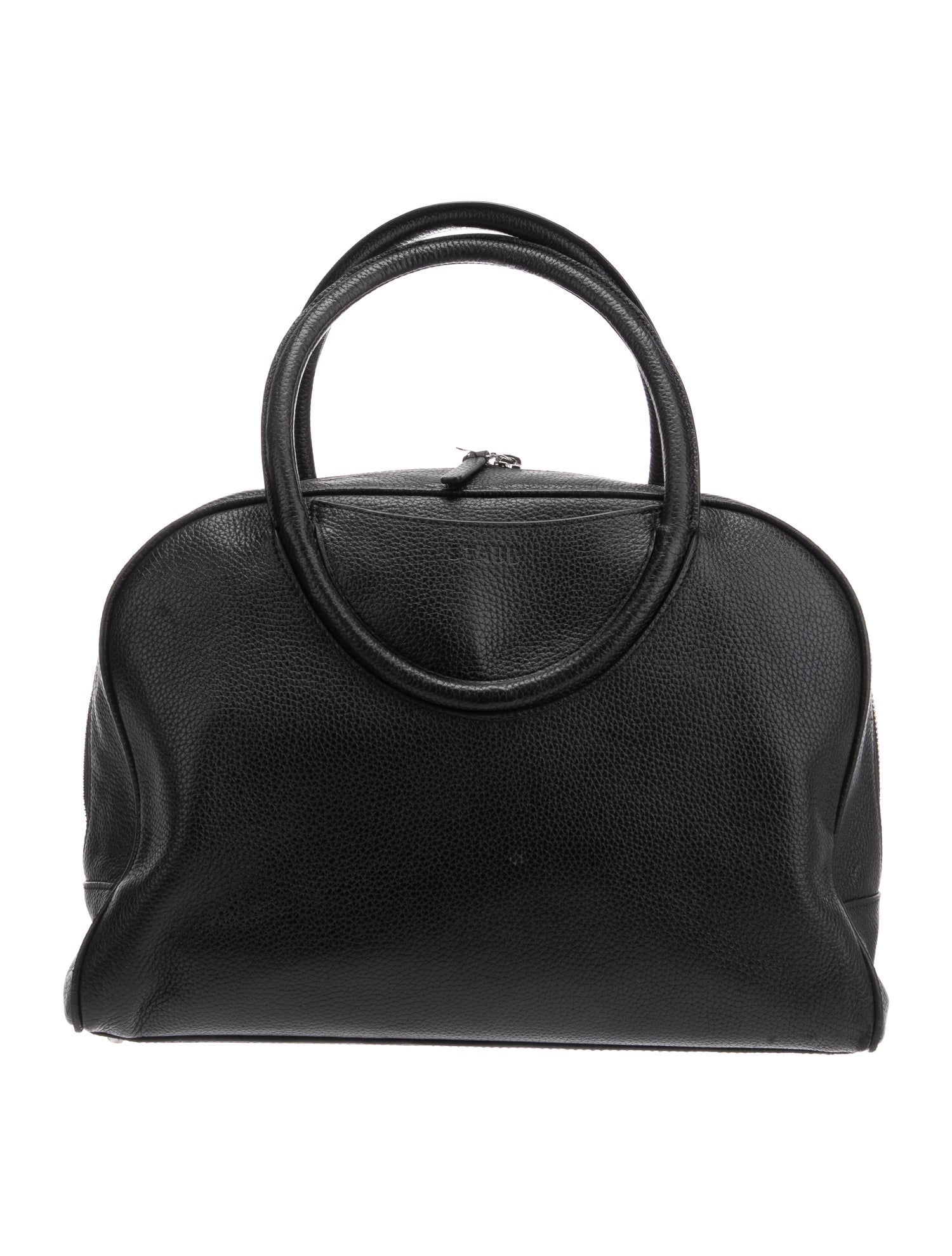 Staud Leather Top Handle Bag