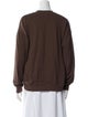 Staud Crew Neck Long Sleeve Sweatshirt
