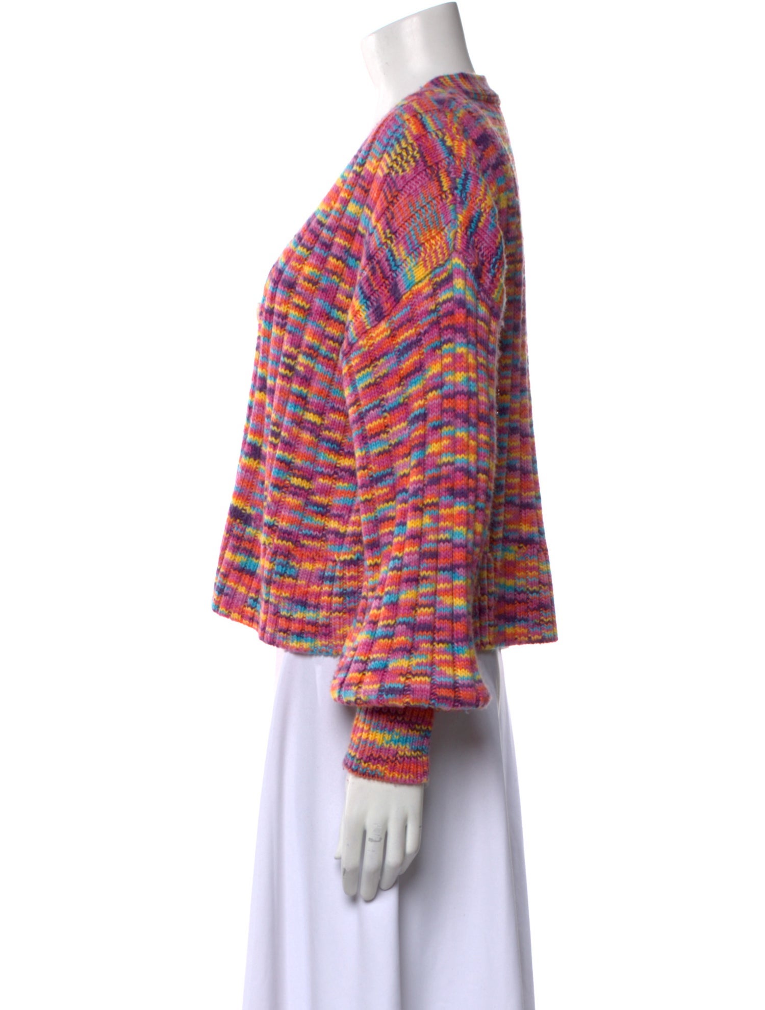 Staud Striped Scoop Neck Sweater & Tank Top Set