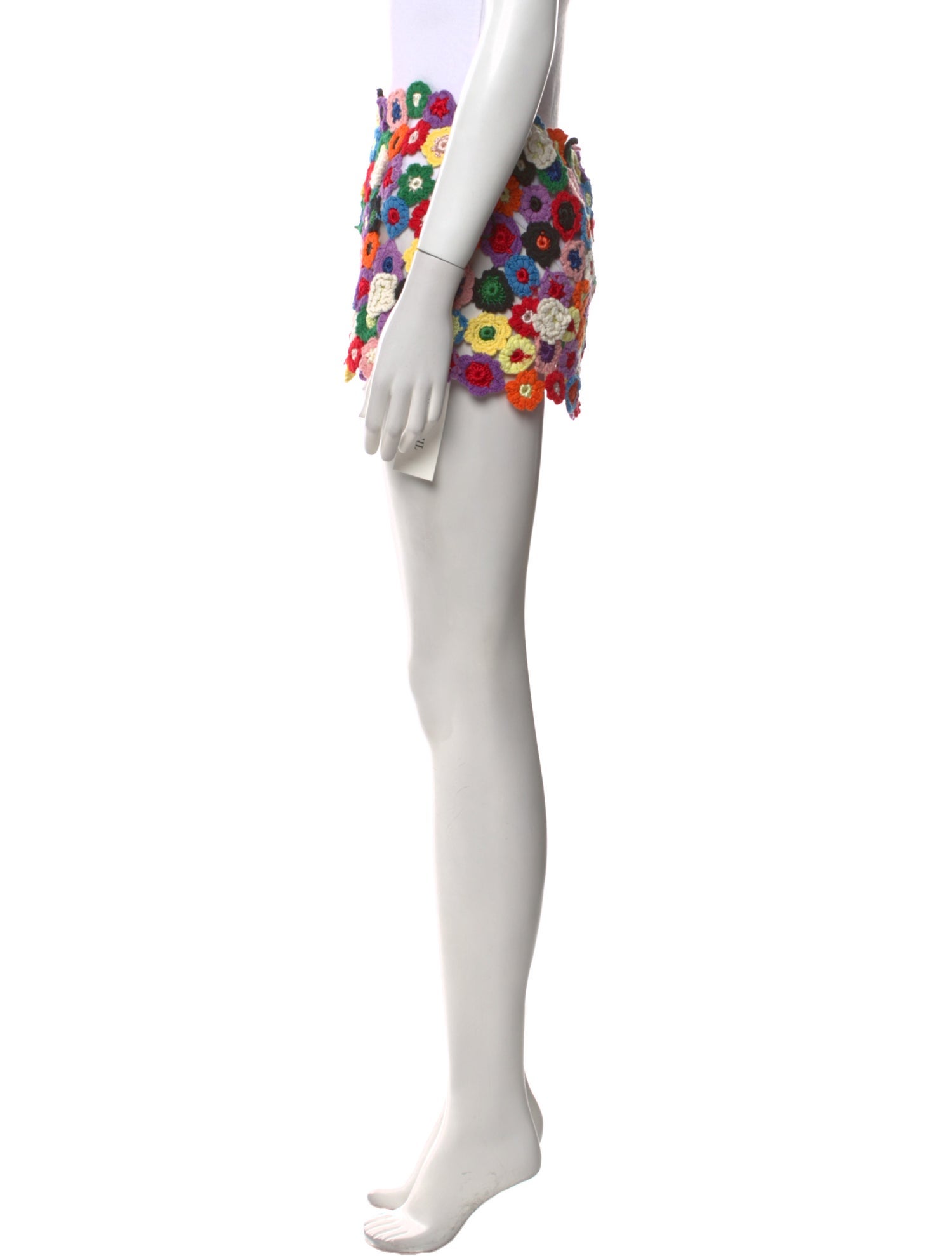 Staud Floral Print Mini Skirt