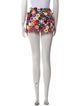 Staud Floral Print Mini Skirt