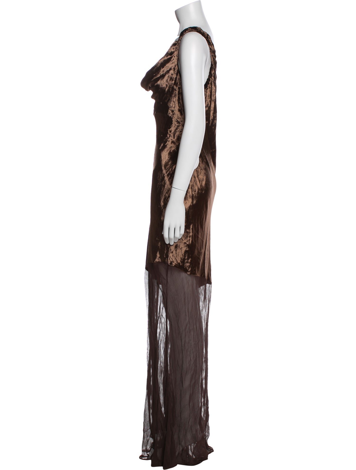 Staud Printed Long Dress w/ Tags