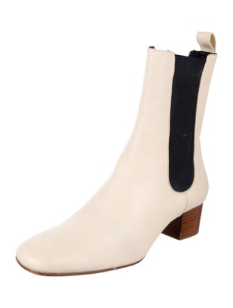 Staud Leather Chelsea Boots