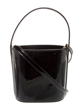Staud Patent Leather Bucket Bag