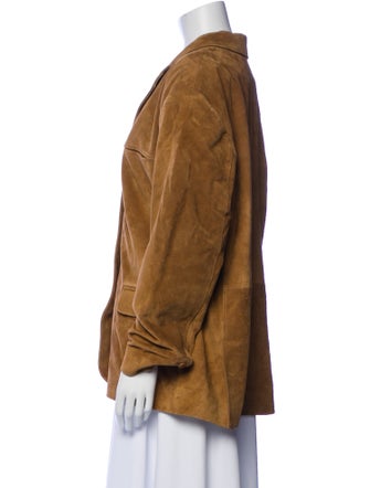 Staud Leather Blazer