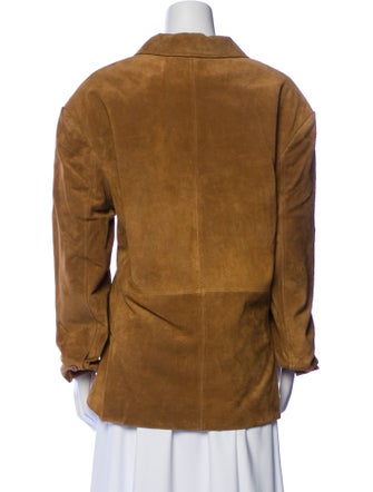 Staud Leather Blazer