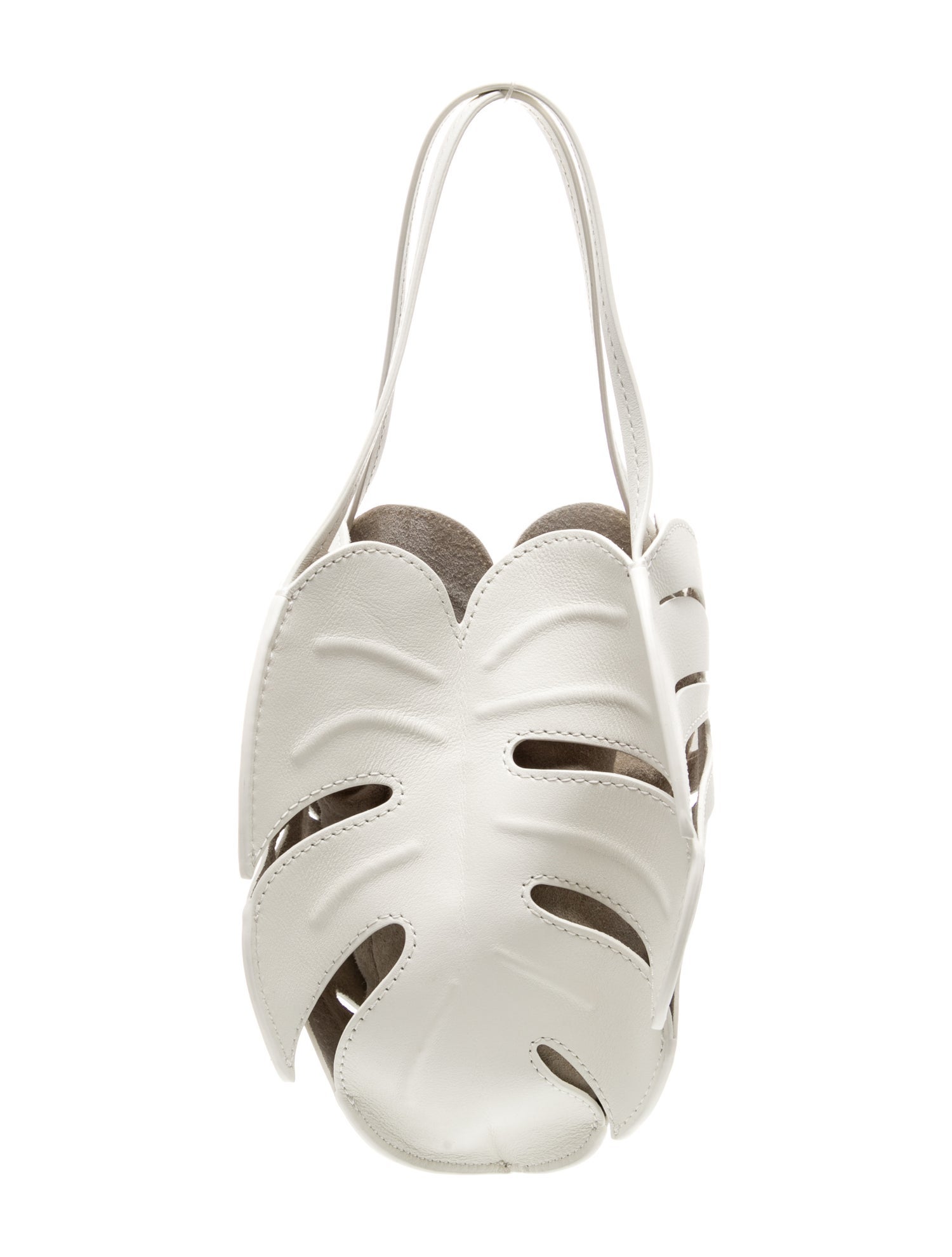 Staud Leather Top Handle Bag