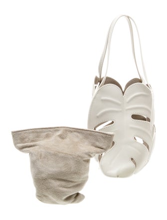 Staud Leather Top Handle Bag