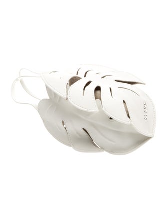 Staud Leather Top Handle Bag