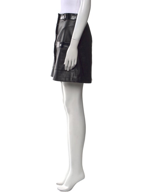 Staud Pleated Accents Mini Skirt