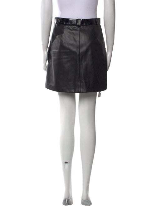 Staud Pleated Accents Mini Skirt