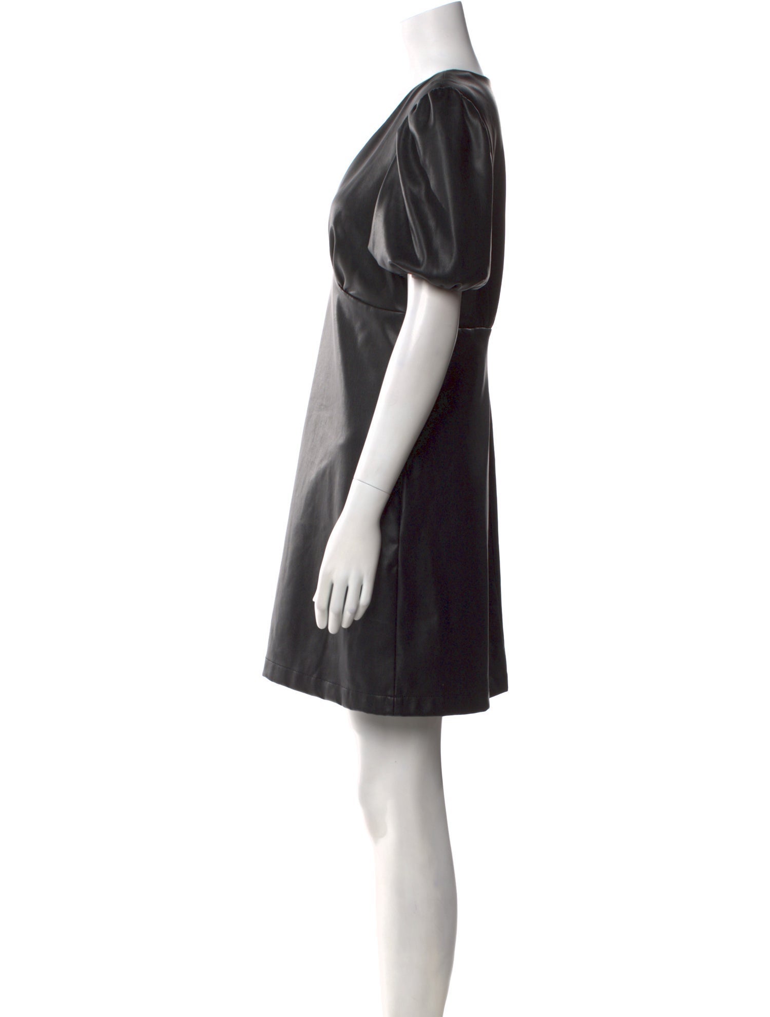 Staud V-Neck Mini Dress