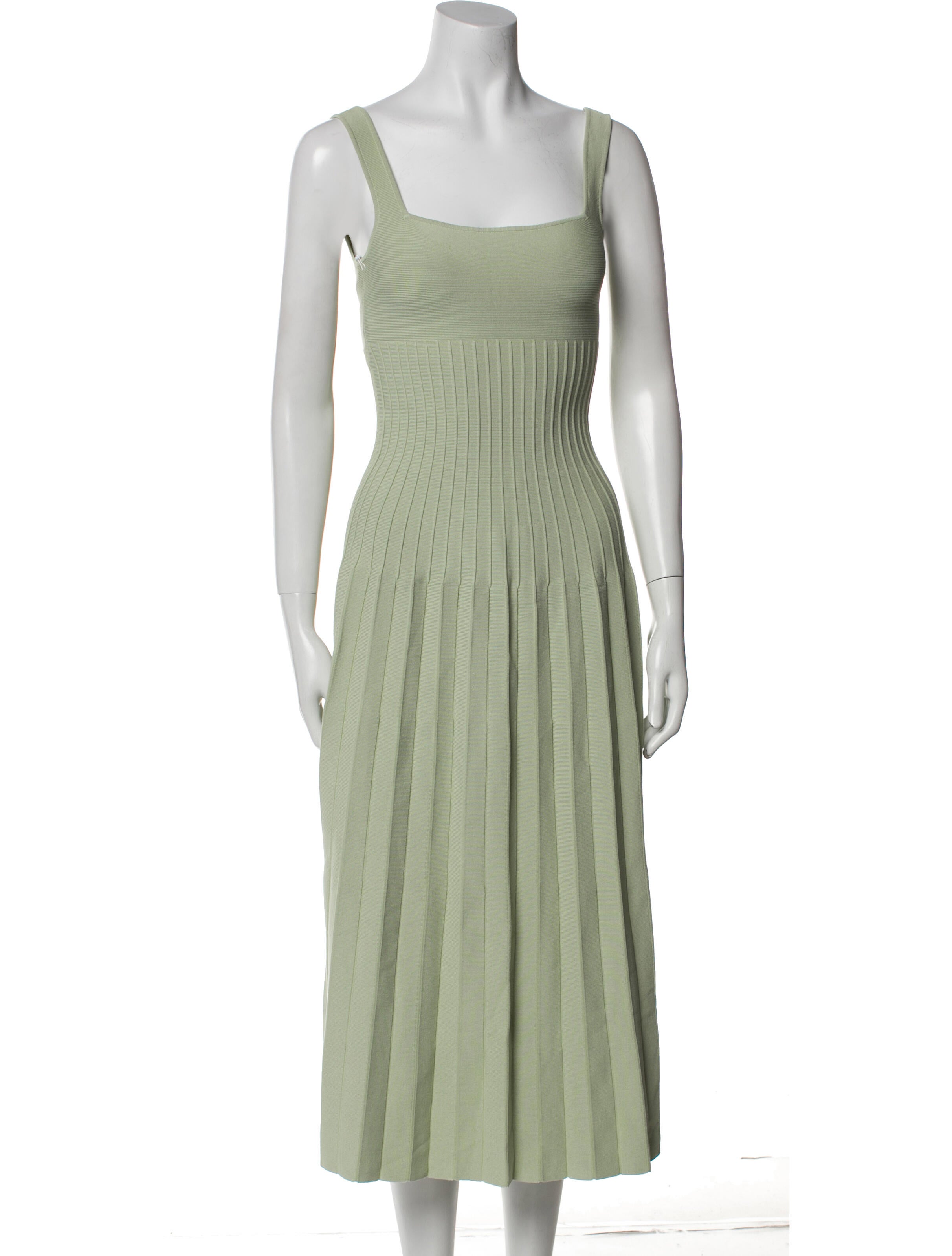 Staud Square Neckline Midi Length Dress w/ Tags