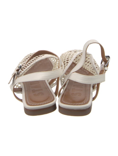 Staud Leather Slingback Flats