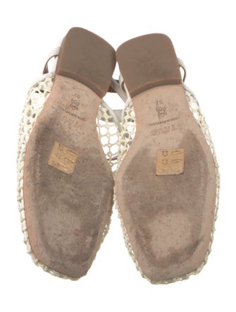 Staud Leather Slingback Flats