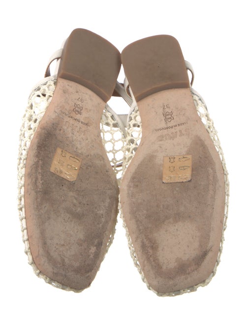 Staud Leather Slingback Flats