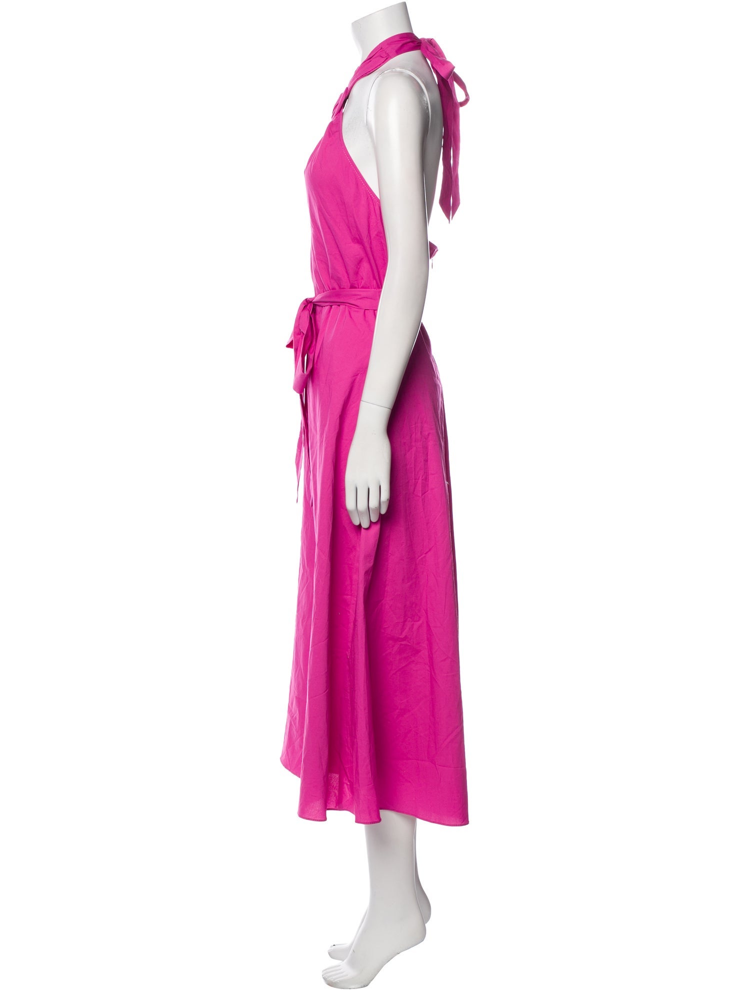 Staud Halterneck Long Dress