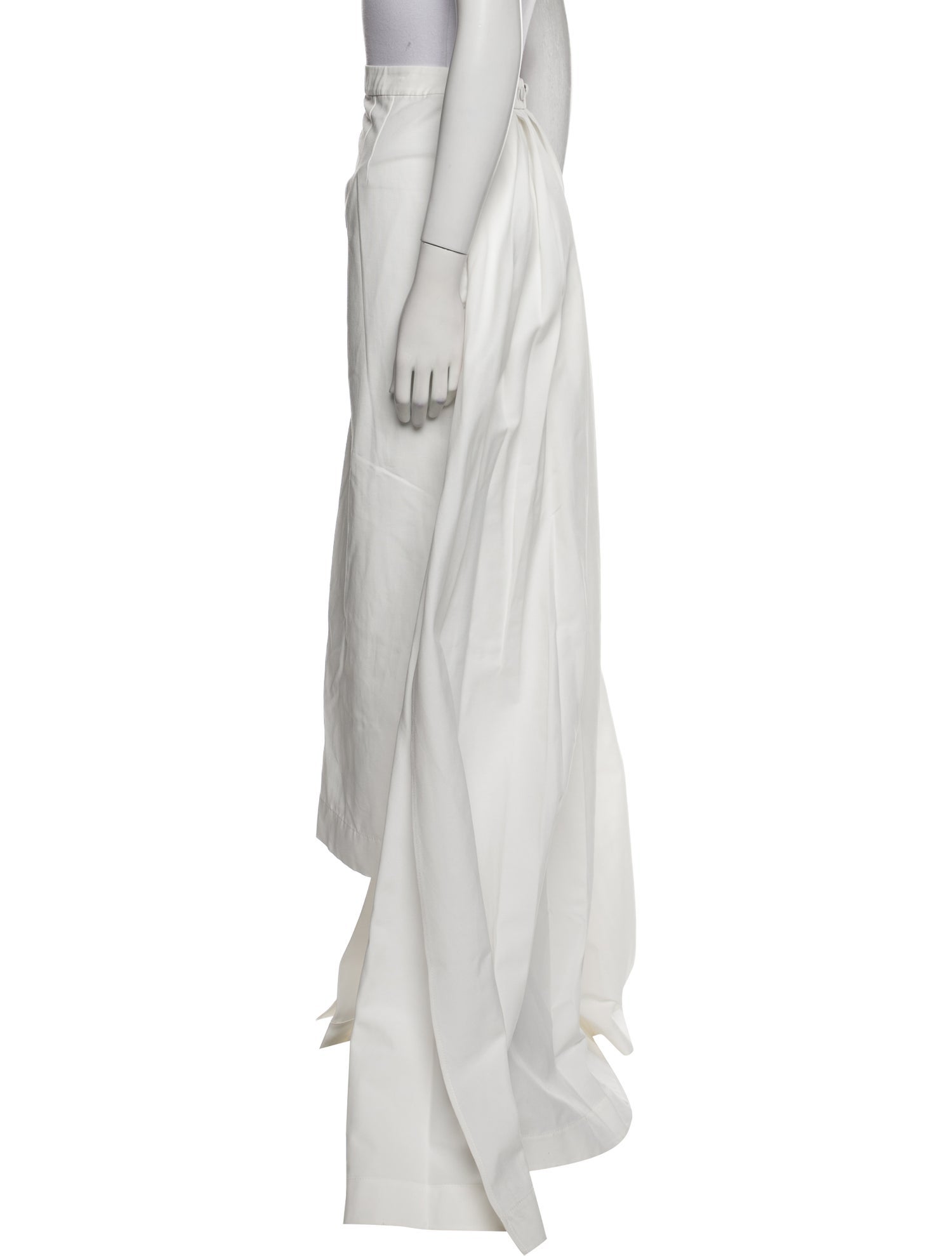 Staud Pleated Accents Long Skirt w/ Tags