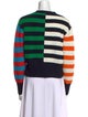 Staud Striped Crew Neck Sweater