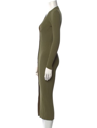 Staud Nylon Long Dress